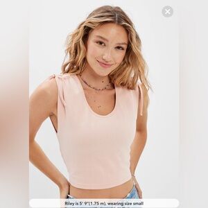 AE Cinch Shoulder Tee